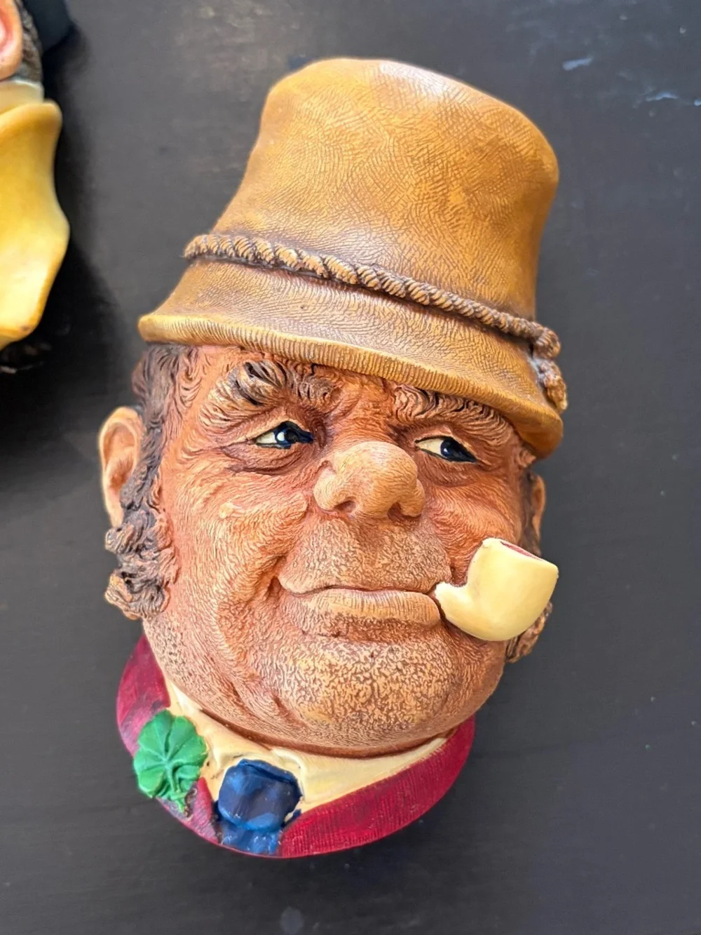 Vintage Bossons Chalkware “Paddy Irish Man” Head 1960s England